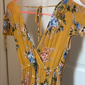 Boho wrap dress
